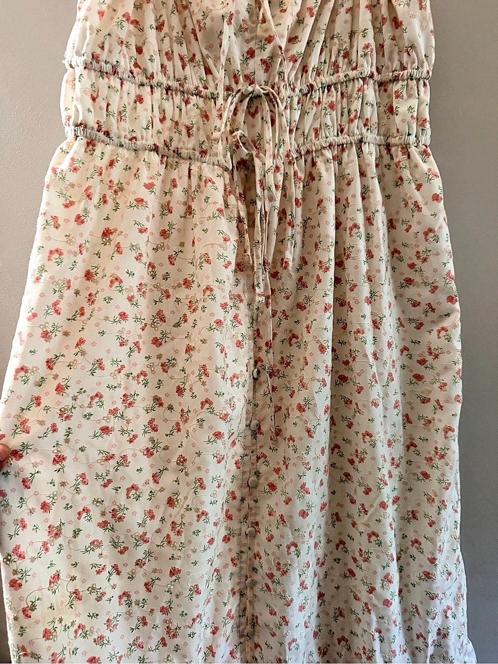 Floral Ruffle Maxi Dress - Picture 4 of 7